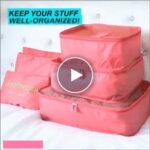 Reisetaschen mit Organizer 6-in-1 – video