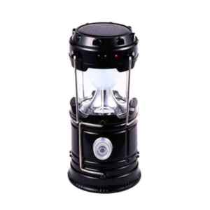 Solarbetriebene Campinglaterne mit Ladefunktion + Taschenlampe