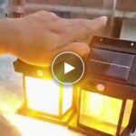 Solarlampe mit Bewegungssensor – video