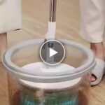Runder Bodenreinigungsmopp mit Wassereimer – video