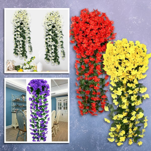 Realistische künstliche hängende Blumen