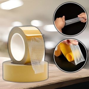 Doppelseitiges, vielseitig einsetzbares Klebeband