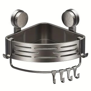 Eckregal für das Bad - ohne Bohren