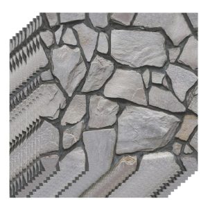 Selbstklebende Tapete Rock Wall (10 Stück)