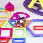 Kreativer magnetischer Baukasten für Kinder – video