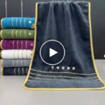 Luxuriöses Handtuch-Set – video