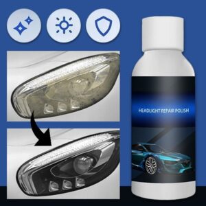 Polierspray für die Renovierung von Autoscheinwerfern