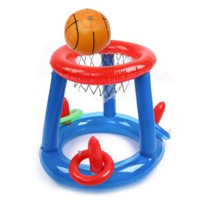 Aufblasbarer Basketballkorb für den Pool