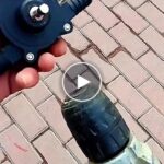 Wasserpumpe für die Bohrmaschine – video