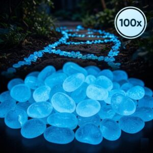 Magische, leuchtende Dekosteine (100 Stück)