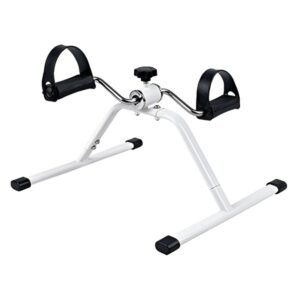 Mini-Heimtrainer für unter den Schreibtisch, neben das Sofa oder den Sessel – für Hände und Füße, einstellbarer Widerstand, bis 150 kg