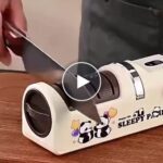 Automatischer Schleifer für Messer und Werkzeuge – video