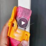 Praktischer Universal-Malerpinsel für präzise Kanten – video